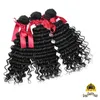 Wholesale 100% unprocessed Malaysian Brazilian Hair Loose Curly Hair 3 Bundles Weave 8A Top Brazillian Hair Extension With 3D Eyelashes
