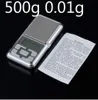 DHLフェデックス200ピー/ロットスモールポケット電子計量500g 0.01gデジタルLEDディスプレイバックライトジュエリーダイヤモンドゴールドスケール