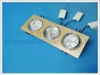 Gitter-LED-Downlight-Downlight-Deckenleuchte, Innenleuchte, eingebettete Installation, 9 W (3 x 3 W), Hochleistungs-LED-Perle, AC85–265 V, Aluminium, CE