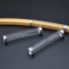 HORNET Metall-Shisha-Wasserpfeifen-Schlauchfederhalter zum Schutz des Silikonschlauchs. Durchmesser zusammengeklappt: 18 mm