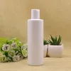 250ml X 30 empty square transparent white blue brown PET plastic empty bottles container disc top cap,clear lotion bottle,cosmetic package