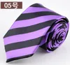 Stripe neck tie 10 colors 145*5cm arrow Neck Tie Jacquard for Men's Wedding Party Father's Day Christmas gift Free TNT Fedex