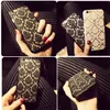 Henné Marque Nouvelle Glam 2016 Fleur Damask PC En Plastique Dur Retour Couverture de Cas de Peau de Téléphone Mobile Pour Iphone 5 5s 5se 6 6s plus
