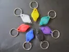 LED Mini Euro banknote diamond Keychain Mini Flashlight Keychain light emitting promotional gifts