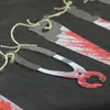 Halloween prop haunted house decor torture bloody Body tools Severed Body Parts garland banner clubing Gory Party Hanging Decoration