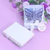 Butterfly Bookmarks Metal With Tassels Stationery Gifts Wedding Favors Stainless Steel 600PCS/LOT