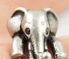 Elephant Animal Rings For Women And Girls Cute Jewelry Open Ring Silver Brown Color Wholesale Gift Party