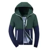 Windbreaker Jackets Spring Autumn Brand Men Women Unisex Basic Coats Hooded Jackets Fashion Thin Zipper Coat Outerwear Clothing