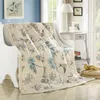 Wholesale- 1PCS Cotton the lovely bird bedspread quilt/summer Duvet Quilt/150x200cm and 200x230cm cotton bed cover