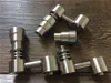 남성/여성 4 in 1 Gr2 Domeless Titanium Banger Nails 유리 봉 dab rigs 용 기능성 집중 액세서리 고품질