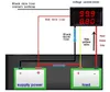 Großhandels-DC 0-100V 0-10A Auto Voltmeter Amperemeter Tester Panel LED Dual Display fünf Drähte Strom Spannung Monitor Volt Ampere Meter