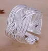 925 Sterling Silver Mesh Ring voor Vrouwen Open Ringen Kerstcadeau Bruiloft Goede Kwaliteit Mode Design