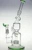 bong plus récent 12 "pouces de hauteur tuyaux en verre fumer pipe à eau recycleur bongs en verre plate-forme pétrolière en verre avec joint Matrix Percolator 18.8mm