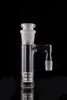 Narghilè Vetro Hi-Q Ashcather Raccoglitore di cenere diffuso a 90 gradi 18,8 mm-18,8 mm Staight Tube Perc per pipa ad acqua in vetro