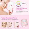 LED FACIAL MASK 7 FÄRGOR PDT Photon Face Hud Föryngring Wrinkle Removal Electric Anti-Aging Mask Therapy Spa Beauty Machine