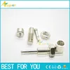 Novelty Zinc Alloy Tobacco and Cigarettes Smoking Pipe DIY Screw Style - Silver Free Shipping