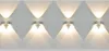 3W LED Semikircle Aluminium Bedside Lights Vardagsrum Bakgrundsbelysning Hotell Trappan Aisle Wall Lamp