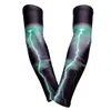 Free shipping 50pcs cancer breast digital camo arm sleeves baseball Outdoor Sport Stretch compression
