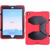 For iPad Air2 6 9.7inch Tablet PC Case Military Extreme Heavy Duty Shockproof Protective Shell With Screen Protector Kickstand Stand Cover