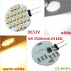 LED-lampor G4 24 3528SMD LED LAMP MARINE BOAT TAILER DC 12V RV LIGHT 2 WATTS