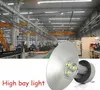 150W 200W 300W LED 높은 베이 빛 LED 램프 LED 산업 조명 높은 베이 피팅 Bridgelux 45mil LED 전구 스팟 다운 라이트 333