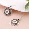 Quality Noosa Snaps Earrings Jewelry Interchangeable DIY Dangle Chandelier Earings Trend Jewellery Fit 12mm Snap Button