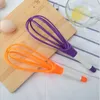 Removable 2in1 Silicone Whisk Non-stick Egg Cake Cream Rotating Cookware Kitchen #R91