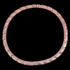 Оптовая высокое качество розовое золото покрытием мужская цепь из нержавеющей стали ожерелье Спорт исцеление магнитное ожерелье для мужчин ювелирные изделия 48 см
