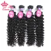 Virgin Hair Virgin Malaysian Deep Wave Virgin Hair Extensions Maleysian Curly Virgin Hair 2pcs Lot 8quot28Quot100Gpiece 1B4072570