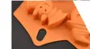 Halloween Pumpkin Mold Plunger Chokladkaka Cookie Fondant Mold Mold Cutter (Färg: Orange)