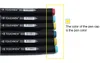 40色セットアーティストデュアルヘッドスケッチCOPICマーカーセット学校の描画スケッチマーカーペンデザイン用品