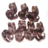 African Girl Black Beauty Wholesale BUlK Large Quantity 50pcs/lot Brazilian Human Hair extension Wavy Brown or Black