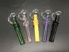 Colorful Steamrollers Labs glass hand smoking pipes glass on glass CONCENTRATE TASTERS oil wax tobacco mini smoking bowl bongs pipes