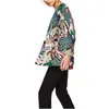 NYMPH 2017 NUEVA Moda Tropic Affair Mujeres Chaqueta Verano Nueva Flor Estampado Kimono Chaqueta Abrigo Suelto Batwing Manga Casual Tops