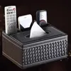 WholeRectangle PU-lederen tissuebox TV-afstandsbediening Houder Organizer voor thuiskantoor Automotive4239226