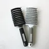 Wholesale-2016 New Anti-static Heat Curved Vent Barber Salon Hair Styling Tool Rows Tine Comb Brush Hairbrush Free Shipping