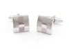 Stylish Pattern Cufflinks 4 color square Cufflink 16mm French Cuff Links for wedding Father's day Christmas Gift