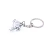 Crystal Collection Baby Shoe Keychain KeyRing Bootie Key Ring Chopening Wedding Gifts Baby Shower Favors ZA4410