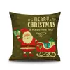 Fader Jul Pillowcases Euro-Amerikansk stil Julklapp Pillow Case Juldekoration Couch Pillows Case Kids Bedroom Pillowcase