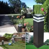 2019 8 stks / partij Outdoor Waterdichte Lichten LED Gazon Lamp Courtyard Tuin Licht Landschap Lamp Straatlamp HQ-5008-2