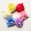 24pc/lot Cute Floral Gauze Hair Clips Lovely Baby Kids Hairpin Chiffon Felt Flower Girls New Arrival Barrettes Free Shipping