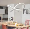 Modern Minimalizm LED Kolye Lambası Alüminyum Asılı Avize İç Aydınlatma Armatürü Yemek Mutfak Oda Bar Lamparas Colgant