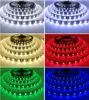 Billigare svart PCB LED-band Ljus 5050 SMD Varm vit Röd Grön Blå RGB Flexibel 5M Rull 300 LED-lampor Vattentät / Non-Vattentät