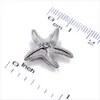 Gros 50pcs ruban en alliage de zinc fishstar 10mm curseur Charms Accessoires DIY Fit 10mm Collier pour chien bracelet SL515