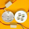 12 V DC 4 * 2W Ściemniany LED pod szafką Light Puck Light Ciepłe białe, naturalne białe, fajne białe do oświetlenia kuchennego