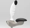 Masseur de prostate jouets sexuels anaux plug anal électrostimulation stimulateur de thérapie de choc par impulsion électrique pour hommes blancnoir8925751