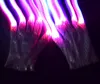 Yanıp sönen LED Gümüş Pullarda Eldiven Parti Dans Parmak Aydınlatma Glow Eldivenler Eldiven Cadılar Bayramı Noel performans sahne sahne malzemeleri bar