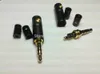 10 adet 3.5mm 4 Kutuplu Erkek Tak Kulaklık Mini Ses Fiş Jack Lehimleme adaptörü