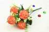 10 Bouquets Artificial Handmade Hortênsia Flor 5 Cabeças Para O Casamento Casa Bouquet De Noiva Decoração