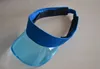 New Summer UV Plastic Visor Sun Hats golf Men Outdoor Clear Dealer Tennis Beach Hat Protection Snapback Caps10pcs/lot